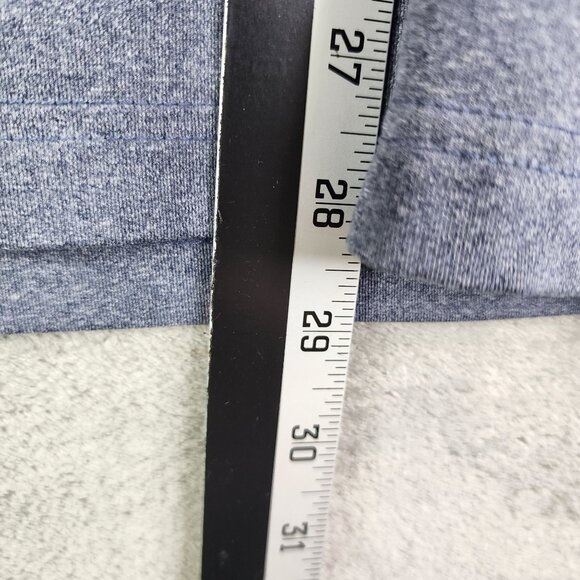 Blue Performance Polo Shirt with Moisture-Wicking Fabric - Picture 8 of 10